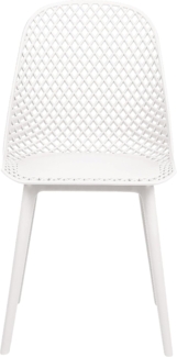 Esszimmerstuhl 4er Set EMORY Weiß