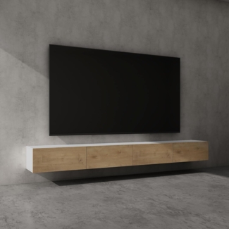 doporro Lowboard TV Schrank Wohnzimmer Fernsehtisch TV-Tisch Modern TV-Lowboard F02