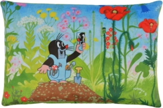 Kissen der kleine Maulwurf mit Hose, 32x21 cm - Kinderkissen