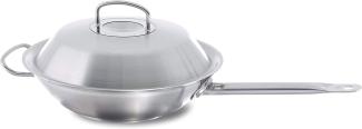 Fissler original-profi collection Stielwok mit Metalldeckel 30 cm Ø Höhe 8,5 cm