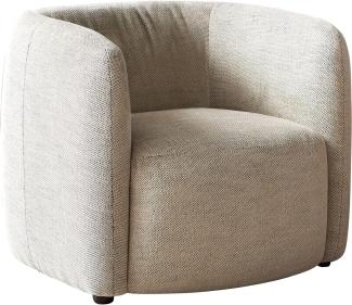 Cocktailsessel Caol 85x85 cm Chenille Beige