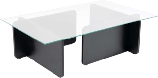 Couchtisch, 'Flavio', 30 x 65 x 105, Holz Schwarz