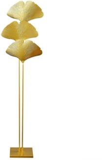 riess-ambiente Stehlampe GINKGO 160cm gold, Ein-/Ausschalter, ohne Leuchtmittel, Wohnzimmer · Metall · Urban Jungle · Schlafzimmer