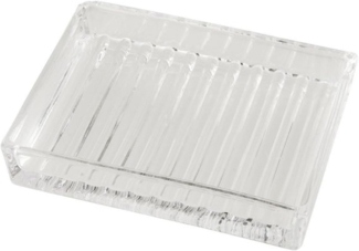Ib Laursen - Seifenschale Glasseifenschale Klares Glas Rechteckig 0342-00