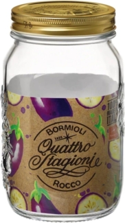 Quattro Stagioni Gläser mit Deckel - Schraubverschluss Glas 1000 ml