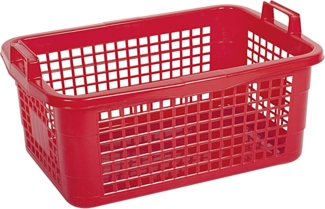 Wäschekorb eckig 45 l, 62 cm Farbe sortiert