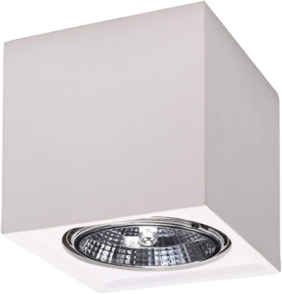 Wandleuchte, Keramik, Weiß