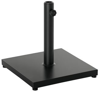 Outsunny Schirmhalter Schirmfuß 13 kg Ständer Schirm Ø35/38/48 mm, für Stöcke bis Ø 48 mm, Schirmständer, 1 tlg, Sonnenschirmständer