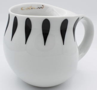 Colani Kaffeetasse Drops schwarz