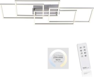 LED Deckenleuchte, dimmbar, Fernbedienung, L 95 cm, IVEN