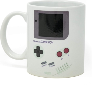 Nintendo Game Boy Thermoeffekt Tasse Super Mario 300ml Keramik weiß