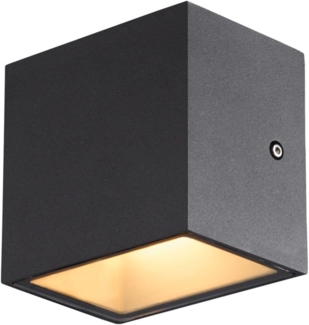 SLV 1005148 SITRA S LED Outdoor Wandaufbauleuchte anthrazit CCT switch IP44