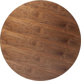 Kare Design Invitation Round Walnut Tischplatte, Ø120 cm