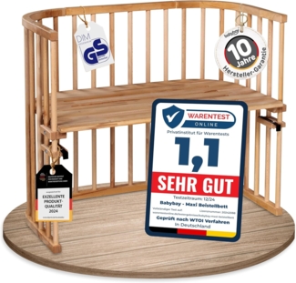 Babybay 'Maxi' Beistellbett natur