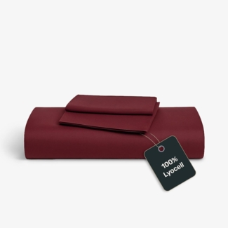 twenty:three® Bettwäsche Lyocell Bettwäsche Biking Red, Lyocell, Atmungsaktiv, Ultraweich, 100% TENCEL™ Lyocell, Nachhaltig