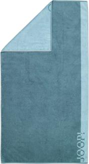 JOOP Frottier Handtücher Tone Doubleface | Duschtuch 80x150 cm | aqua