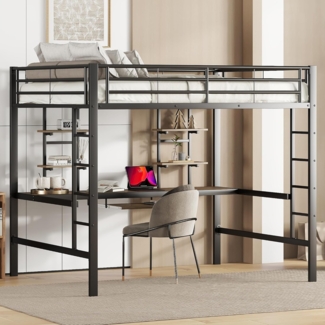 OKWISH Schlafsofa Daybett Tagesbett Doppelbett Stauraumbett Kinderbett Polsterbett, Ohne Matratze