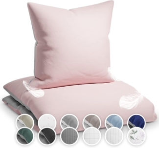 Soft Wonder-Edition Bettwäsche 135x200 cm Rosa