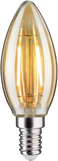 Paulmann 28704 LED Kerze 2,6 Watt E14 Gold Goldlicht