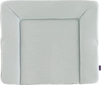 Träumeland Wickelauflage PVC-frei 75 x 85 cm Punkte aquamarin