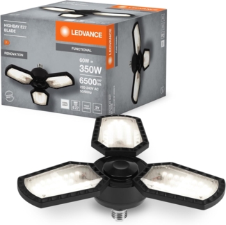 LEDVANCE Highbay Blade E27 60W 840 E27 Schwarz