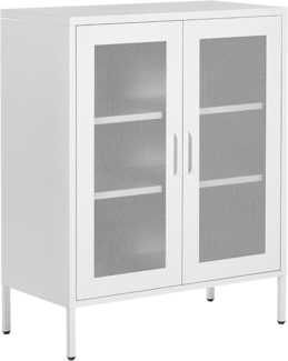 'Wakatipu' Sideboard mit zwei Türen, 102 x 40 x 80 cm, Weiß