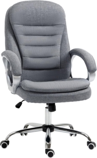 Vinsetto Schreibtischstuhl Bürostuhl mit hoher Rückenlehne