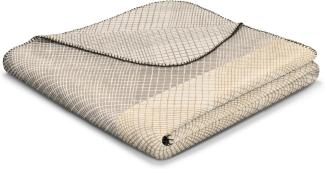 Biederlack Wohndecke Crossbred Größe 150x200 cm Karo Plaid