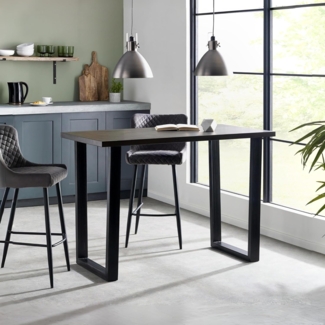 Julian Bowen Brooklyn Bartisch, Eichenholz, Einheitsgröße, Dunkle Eiche