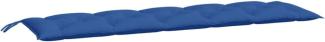 vidaXL Gartenbank-Auflage Königsblau 180x50x7 cm Oxford-Gewebe 361631