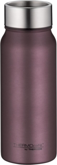 THERMOcafé by THERMOS TC DRINKING MUG burgundy mat 0,50l, Thermobecher Edelstahl, Isolierbecher, Kaffeebecher to go, auslaufsicher, 9 Stunden heiß 18 Stunden kalt, spülmaschinenfest, BPA-frei