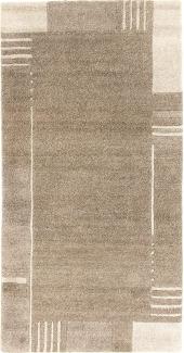 Morgenland Nepal Teppich - 140 x 70 cm - beige