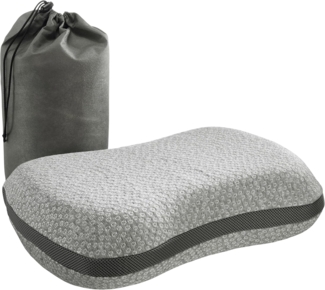 XDREAM Nackenstützkissen ergonomisches Reisenkissen für unterwegs und zuhause, Füllung: Viscoschaum mit Memory-Effekt, Nackenstützkissen, Viscoschaum mit Memory Effekt, inkl. Tragetasche
