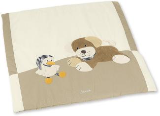 Sterntaler 'Hund Hanno' Krabbeldecke beige, 100x100 cm