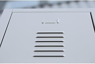 Spind Spint Stahl-Kleiderschränke Gaderobenschrank 310 mm Abteilbreite kompl. montiert und verschweißt 510110