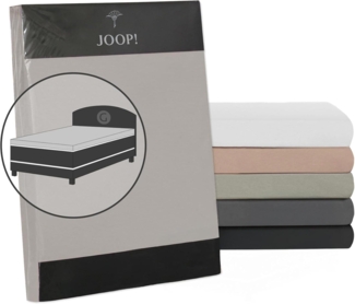 JOOP Topper Spannbetttuch|180x200 - 200x200 cm| wollweiss