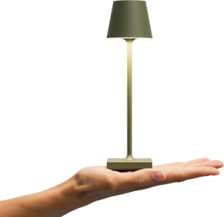 SIGOR LED Tischleuchte Akku-Tischleuchte, Dimmbar, 1 LED Platine, 2.700 K / 2.200 K