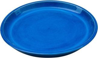 Pflanzteller Untersetzer für Pflanzgefäße 24cm Royal Blau Vogeltränke frostfest