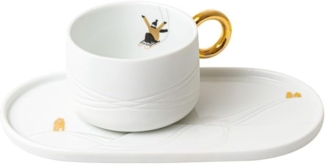 Räder Schneetag Tasse mit Servierplatte 22x11,3x6cm