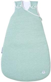 nordic coast company Baby Schlafsack Neugeboren 60cm | Baby Mint Grün | Ganzjahres Neugeborenen Schlafsack 2. 5 tog für 18-21° Raumtemperatur | Super Baby Geschenk