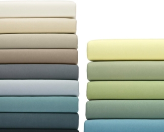 Cotonea Bio Jersey-Spannbettlaken Farbe weiß Steghöhe bis 18 cm 90x220 - 100x220 cm