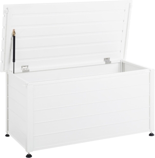Aufbewahrungsbox CAMPALTO Metall 123 cm 60 cm Weiß