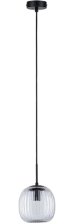 Paulmann 71147 Selection Bathroom Pendelleuchte Ruya Klarglas Schwarz E14 IP44