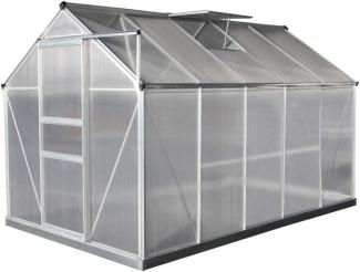 Westmann Aluminium Gewächshaus Flora 610 | Silber