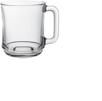 Duralex 4018AR066 Empilable Glas-Becher, Klarglas