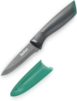 Tefal FRESH KITCHEN Messer Gemüsemesser 9 cm. anthrazit/grün