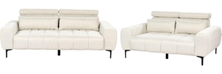 5-Sitzer Sofa Set creme VEGAMO