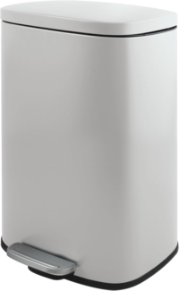 Treteimer Akira - Weiß matt 30 Liter