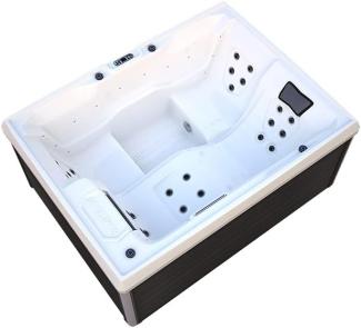 HOME DELUXE Outdoor Whirlpool STREAM PURE 211 x 156 cm für 3 Personen