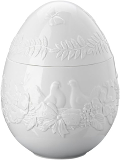 Hutschenreuther Dose maxi Geschenkserie Ei / Sonderedition weiß